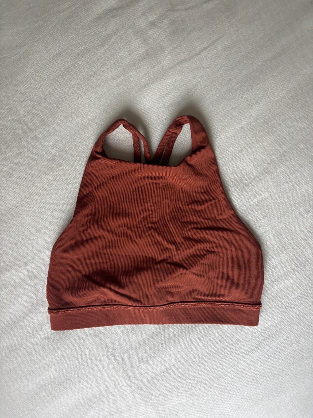 Lululemon high neck cross strap back workout bra